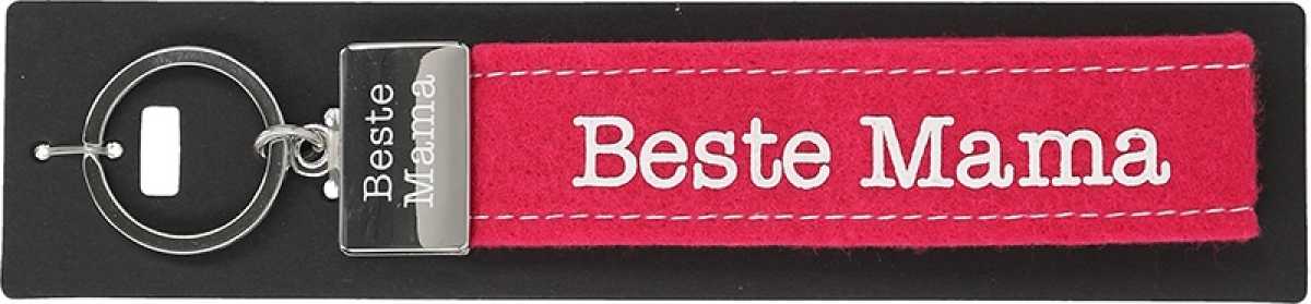 Glücksfilz Schlüsselband Beste Mama