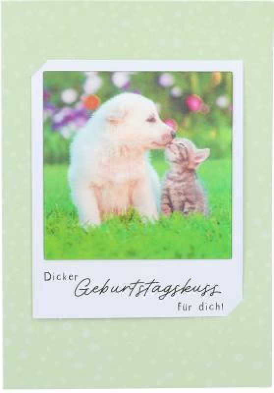 Dicker Geburtstagskuss für dich!
