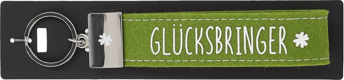 Glücksfilz Schlüsselband Glücksbringer