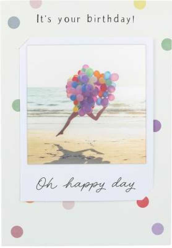 It's your birthday! Oh happy day