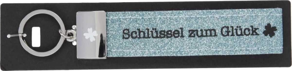 Glücksfilz Schlüsselband Schlüssel zum Glück
