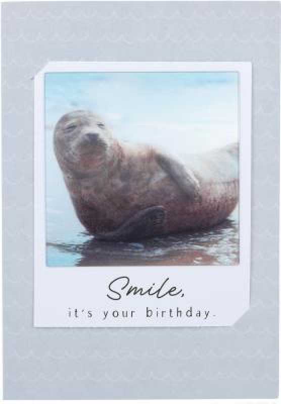 Smile, it's your birthday.