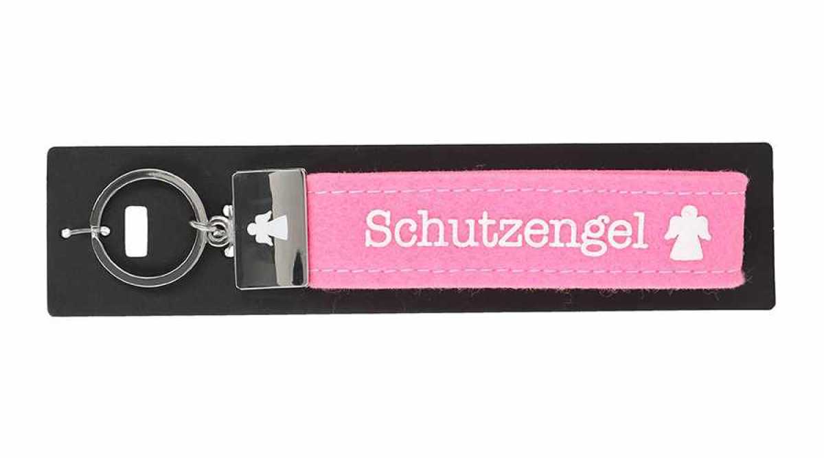 Glücksfilz Schlüsselband Schutzengel