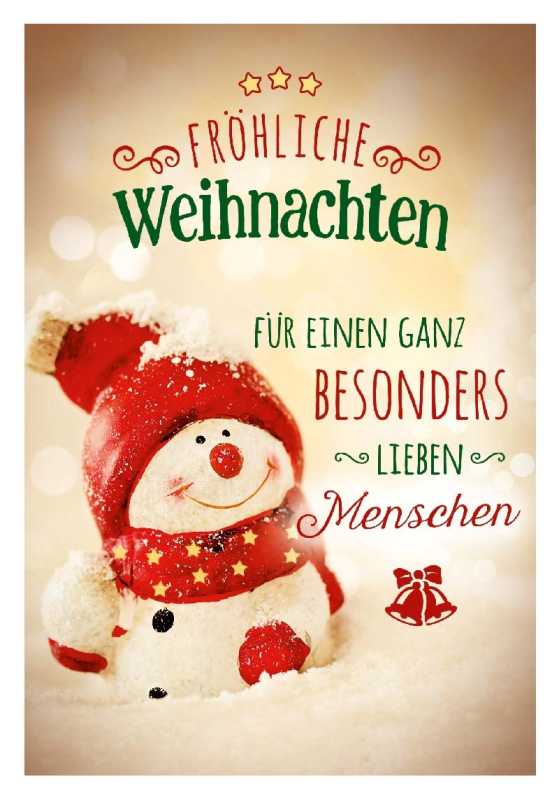 Fröhliche Weihnachten für einen ganz...
