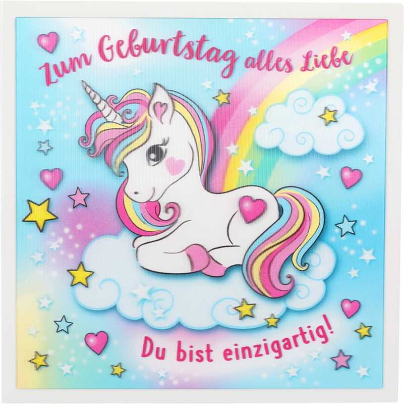 Zum Geburtstag alles Liebe - Du bist einzigartig