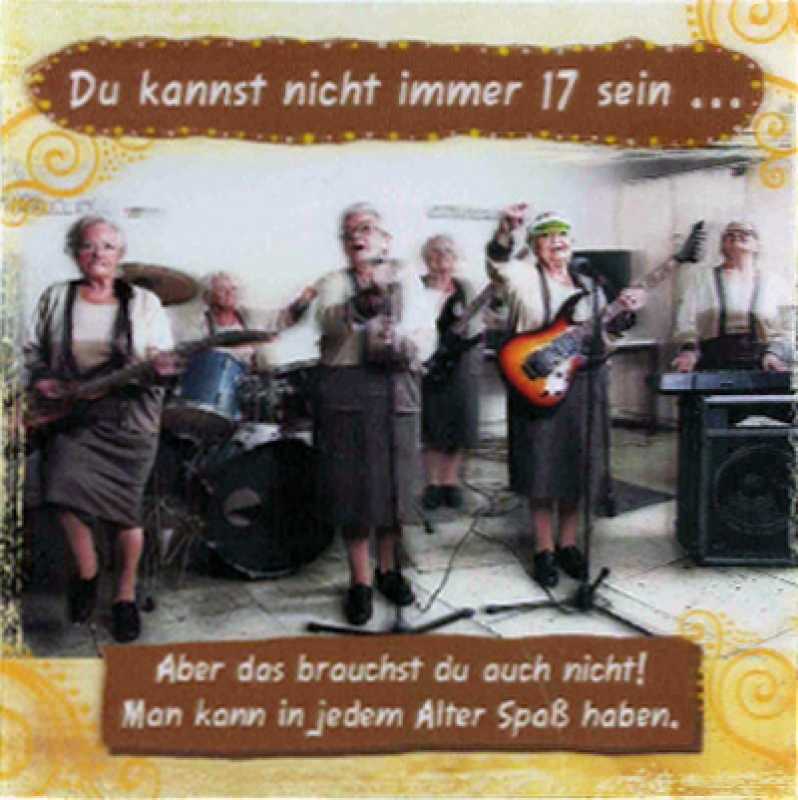 Du kannst nicht immer 17 sein...