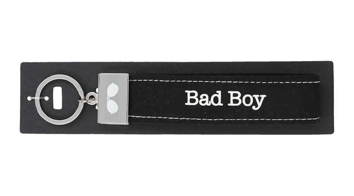 Glücksfilz Schlüsselband Bad Boy