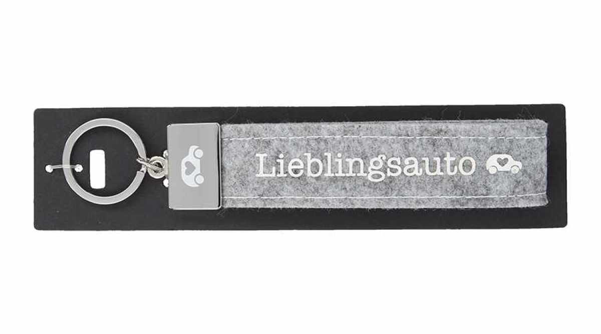 Glücksfilz Schlüsselband Lieblingsauto