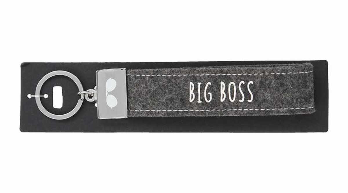 Glücksfilz Schlüsselband Big Boss
