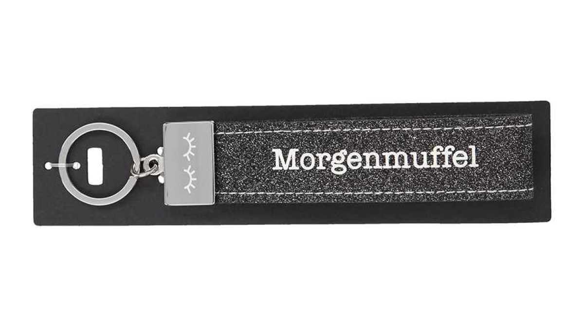 Glücksfilz Schlüsselband Morgenmuffel