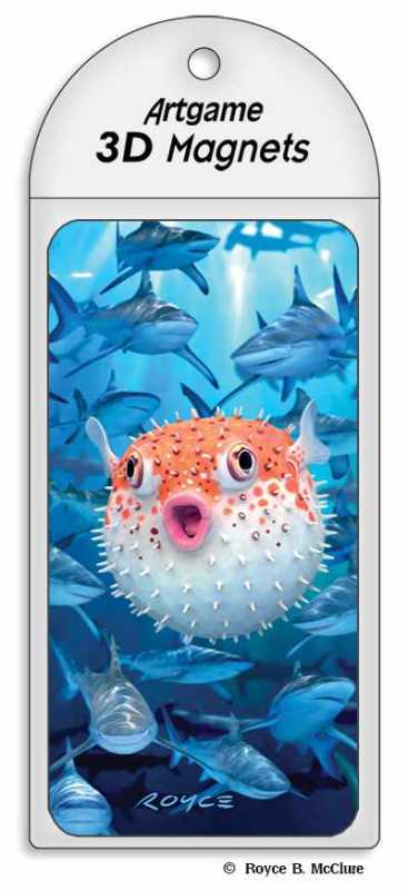 3D Magnet Kugelfisch