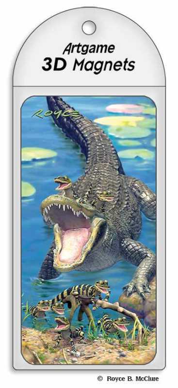 3D Magnet Alligatoren