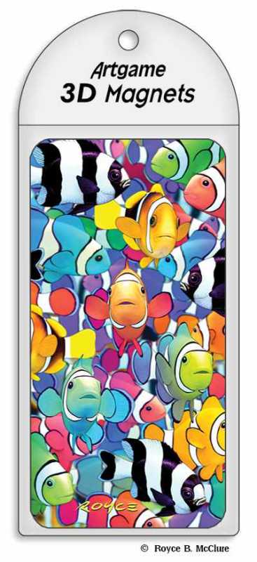 3D Magnet Humbugs and Clowns