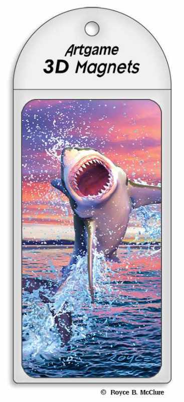3D Magnet Haifisch