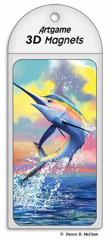 3D Magnet Schwertfisch