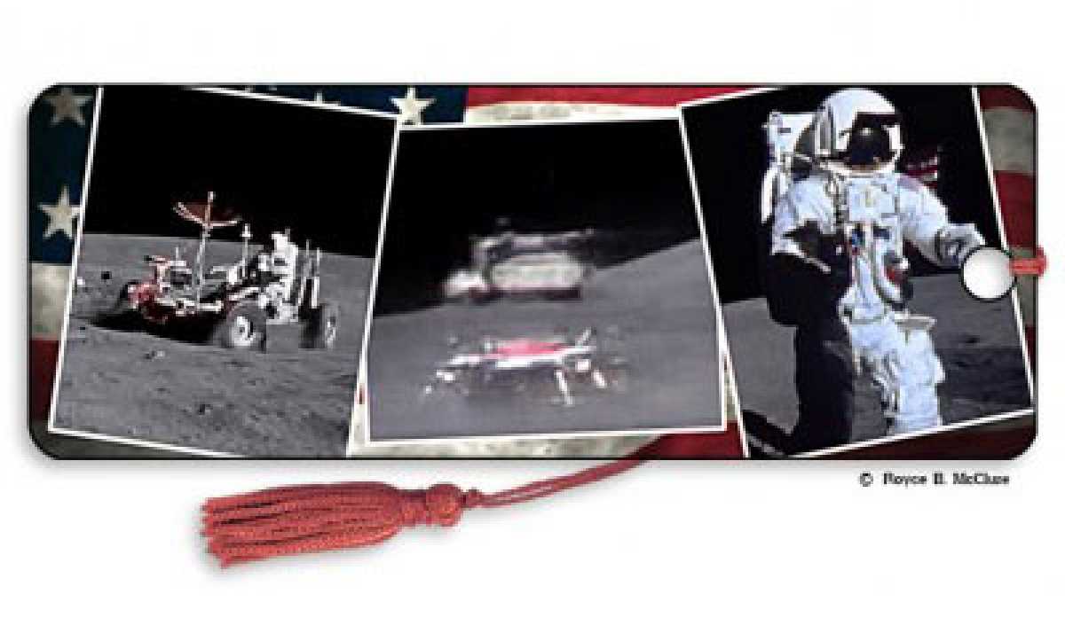 3D Lesezeichen Apollo