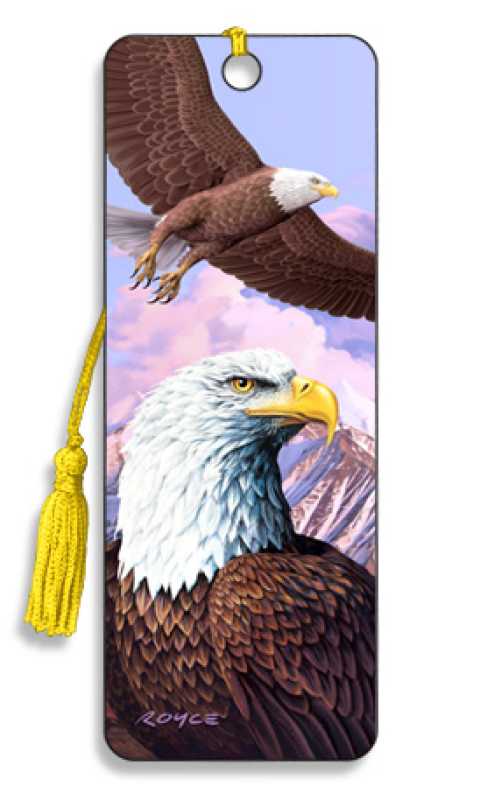 3D Lesezeichen Adler