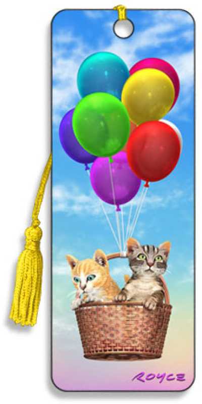 3D Lesezeichen Kitty Up