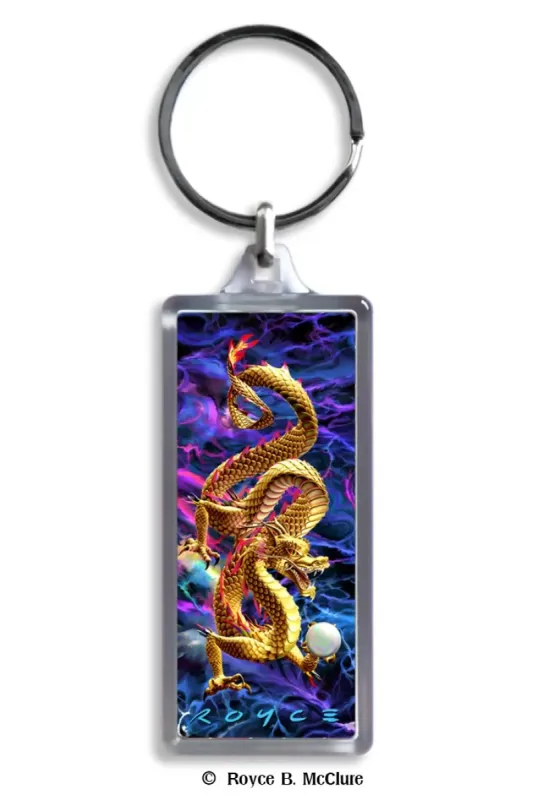 Schlüsselanhänger Drache