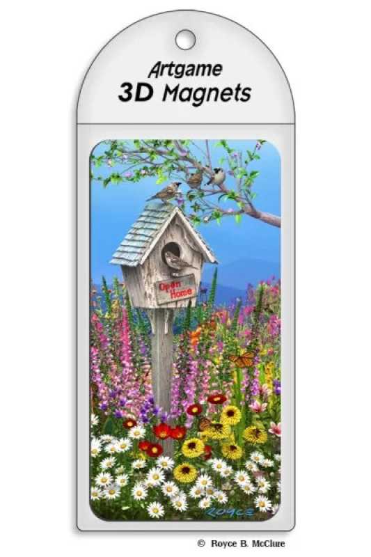 3D Magnet Vogelhaus