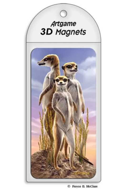 3D Magnet Erdmännchen