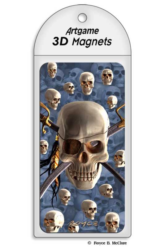 3D Magnet Pirat