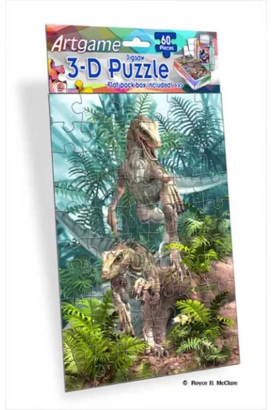 3D Puzzle Raptoren