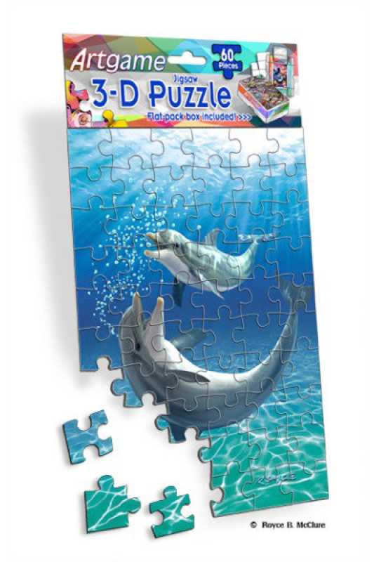 3D Puzzle Bubbles - Delphine