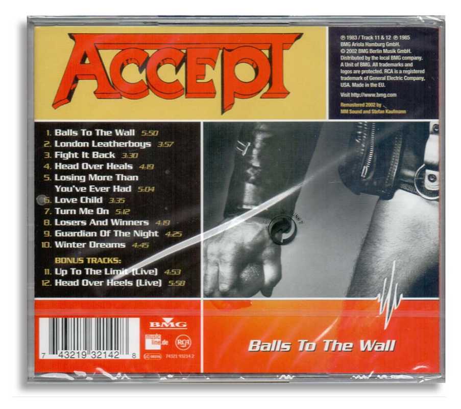 Accept - Balls To The Wall