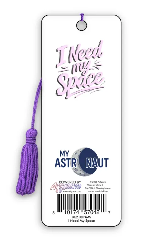 3D Lesezeichen I Need My Space Back