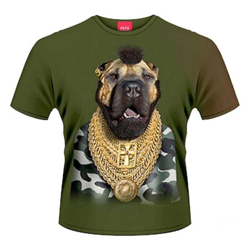Pets Rock Fool T-Shirt für Herren