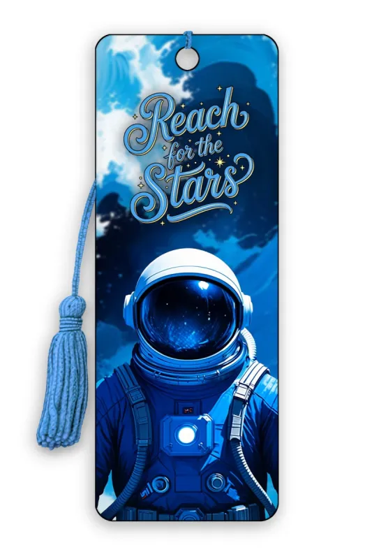 3D Lesezeichen Reach for the Stars