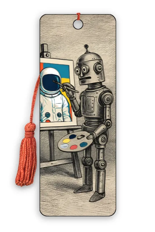 3D Lesezeichen Robot Painter