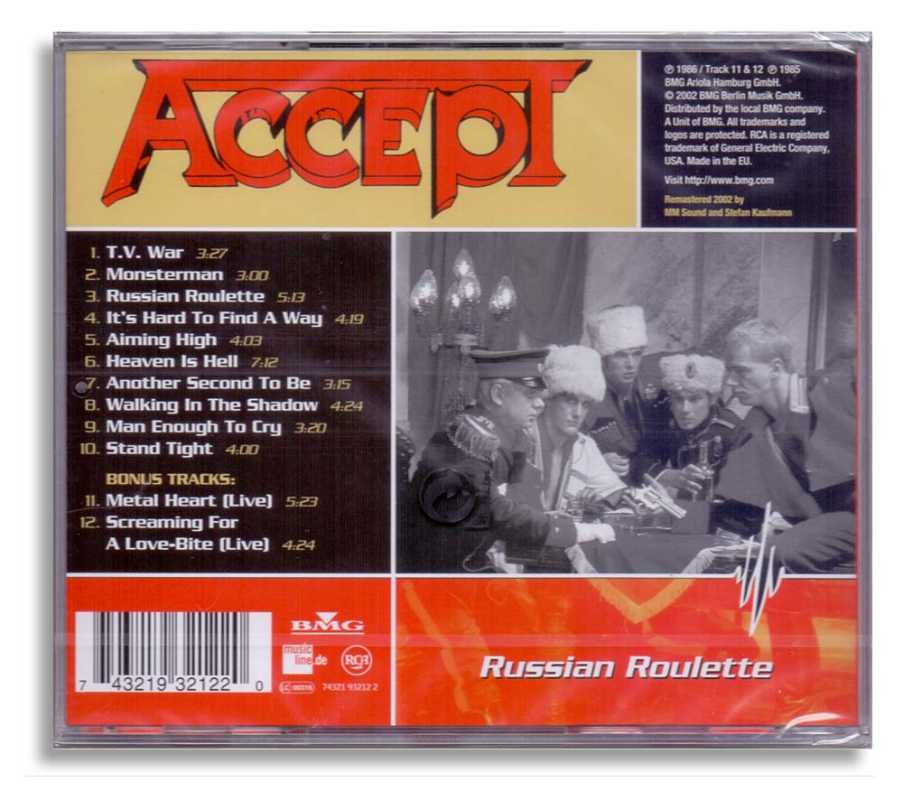 Accept - Russian Roulette