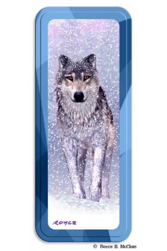 Stiftebox Schneewolf