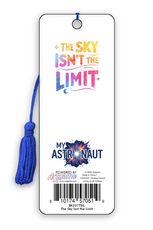 3D Lesezeichen The Sky Isnt the Limit Back