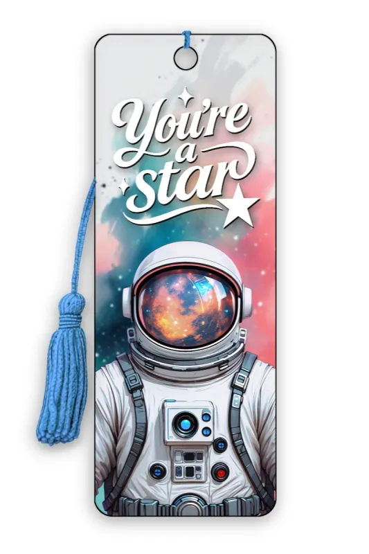 3D Lesezeichen Youre a Star