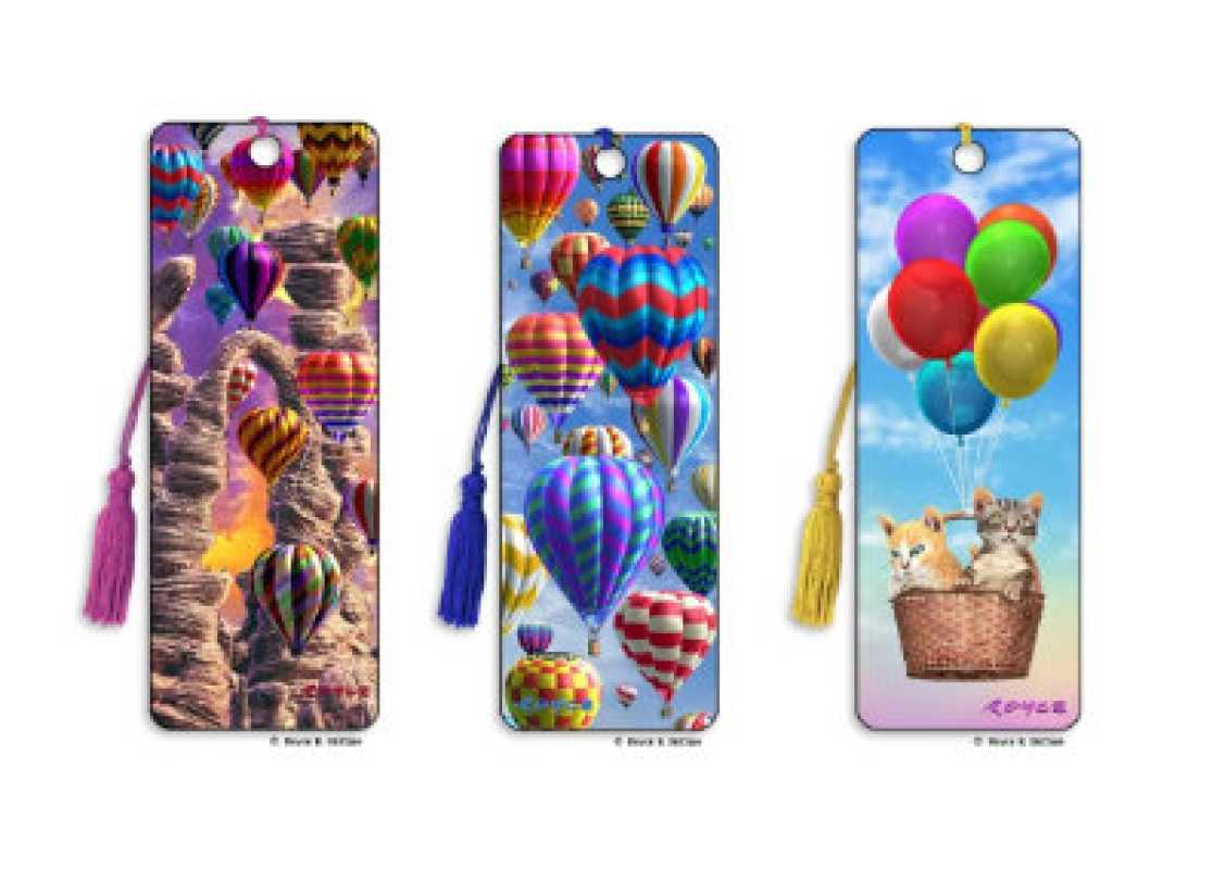 Lesezeichen Set Ballons