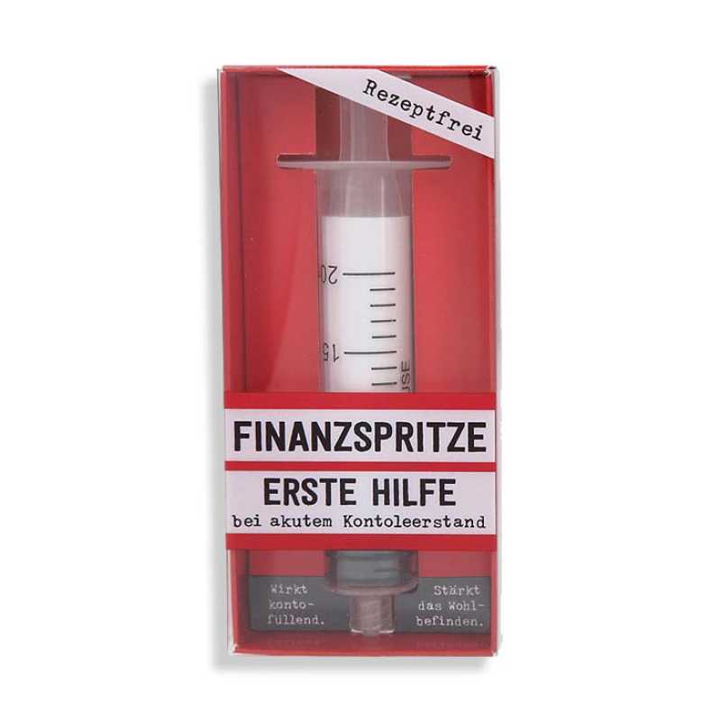 Finanzspritze Erste Hilfe