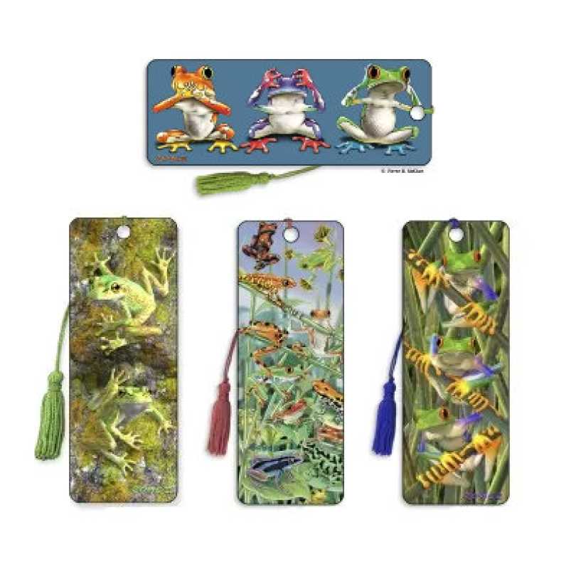 Lesezeichen Set Frösche
