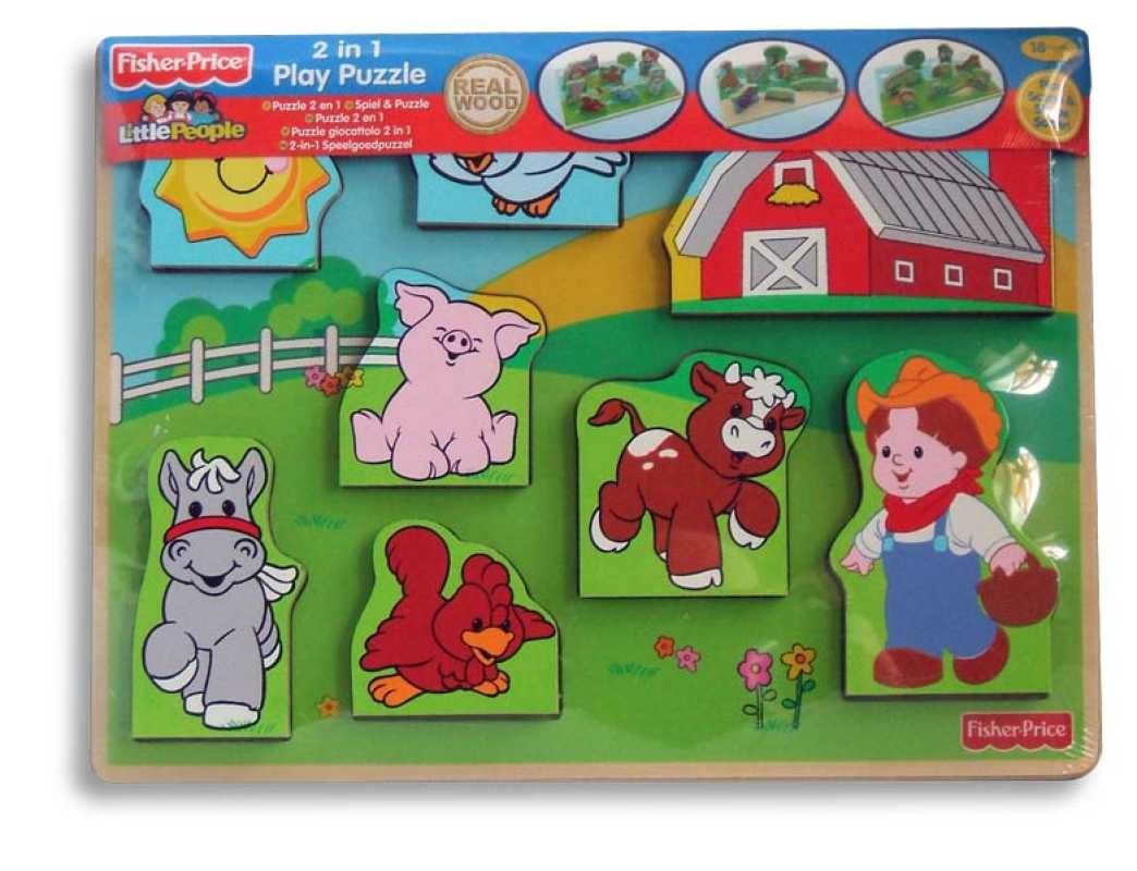 Holzpuzzle Fisher Price