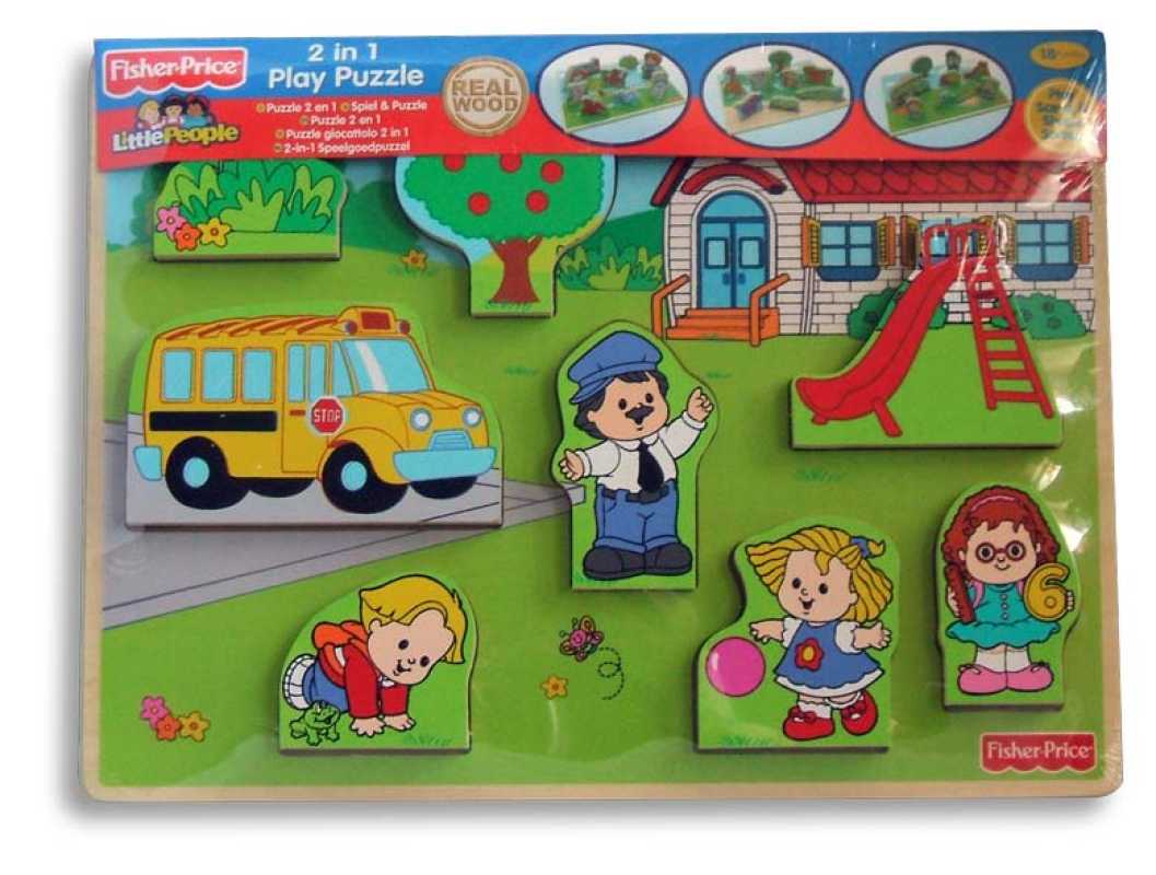 Holzpuzzle Fisher Price
