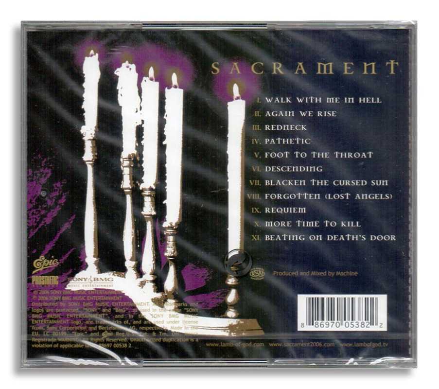 Lamb Of God - Sacrament