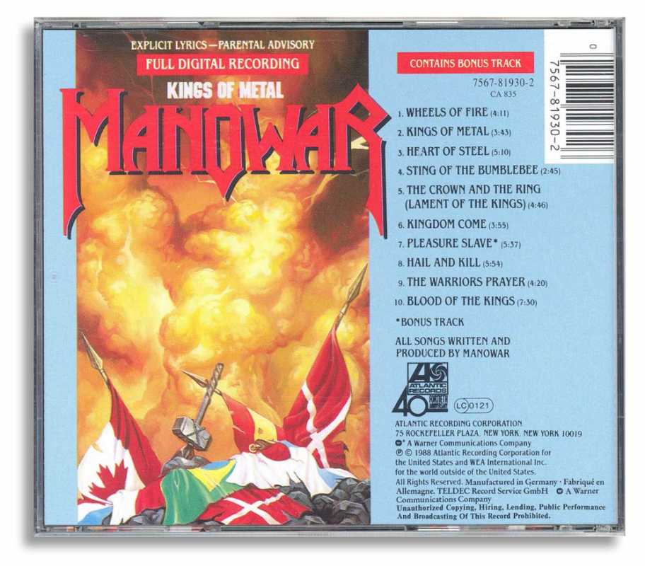 Manowar - Kings of Metal