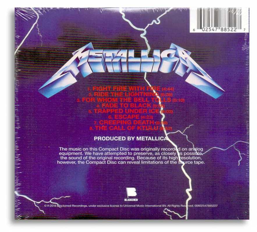 Metallica - Ride the Lightning