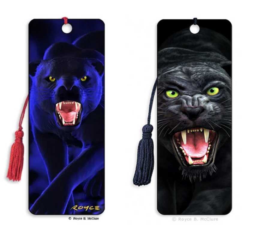 Lesezeichen Set Panther