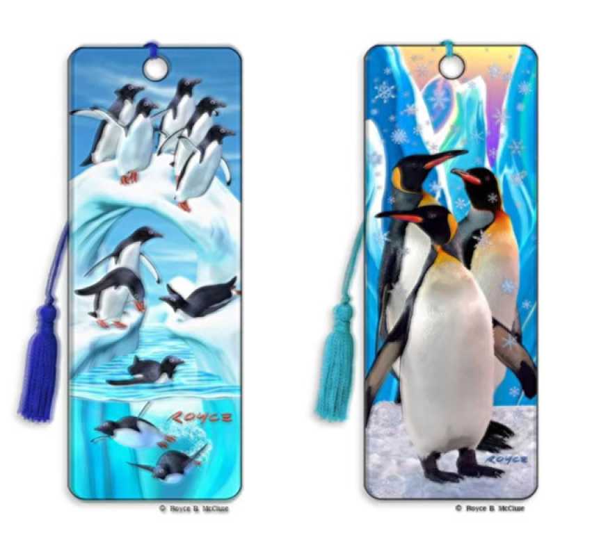 Bookmark Set Pinguine