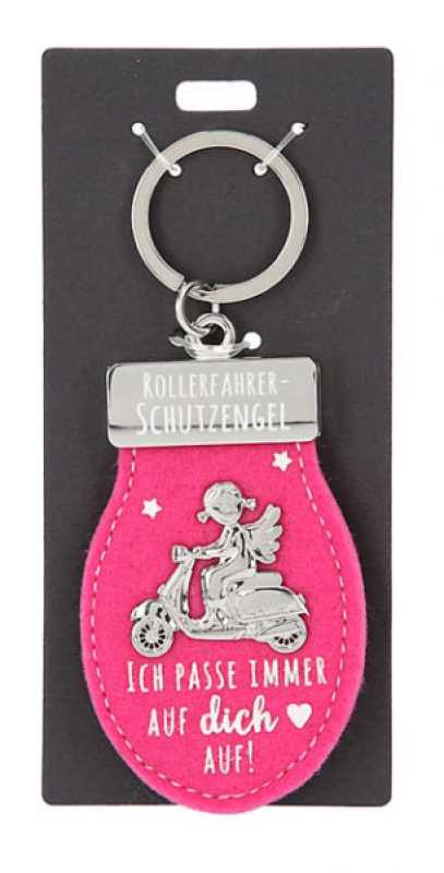 Schutzengel Schlüsselanhänger Rollerfahrer