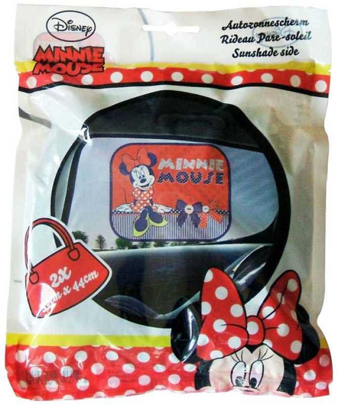 Minnie Maus ♥ Auto Sonnenschutz 36 cm x 44 cm mit Saugnapfbefestigung ✓  ohne Weichmacher, Disney