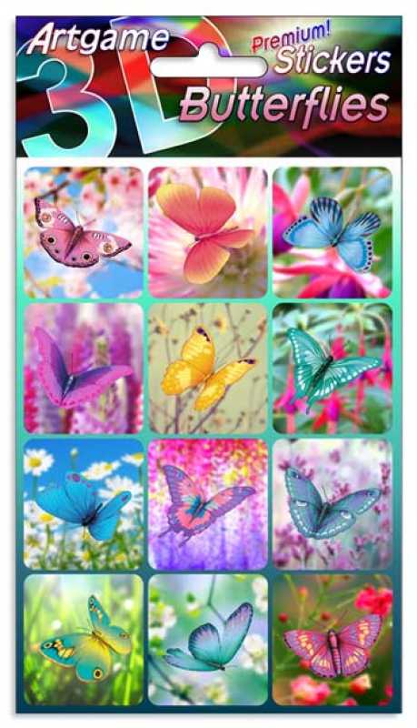 3D Sticker Schmetterlinge